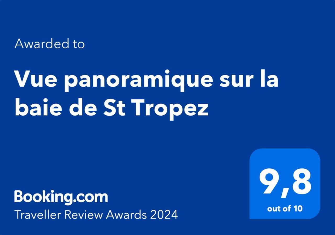 Vila Vue Panoramique Sur La Baie De St Tropez Les Issambres Exteriér fotografie